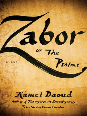 cover image of Zabor, or the Psalms